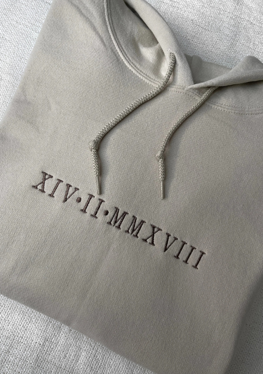 Römisches Datum | Personalisierte Kleidung