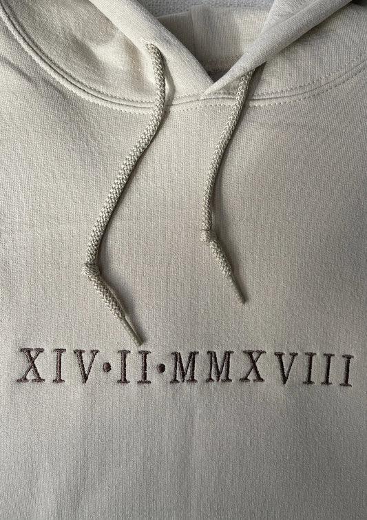 Römisches Datum | Personalisierte Kleidung